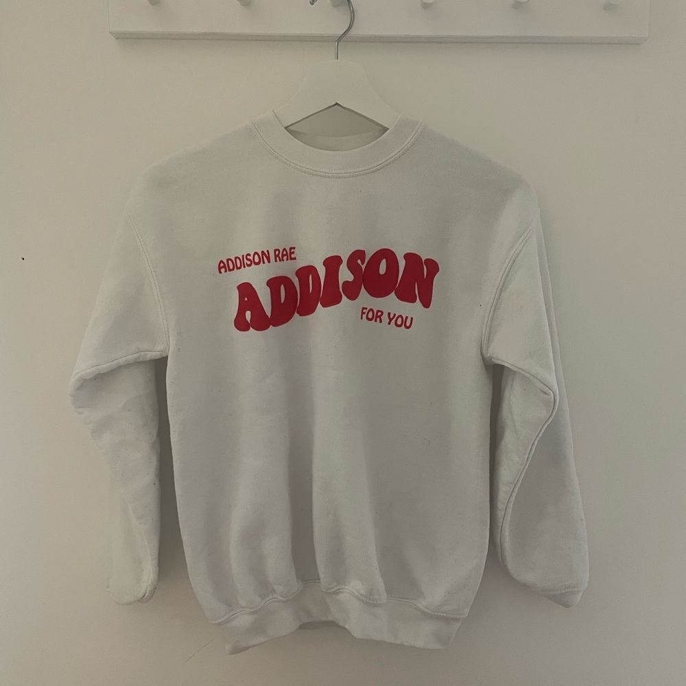 addison rae crewneck